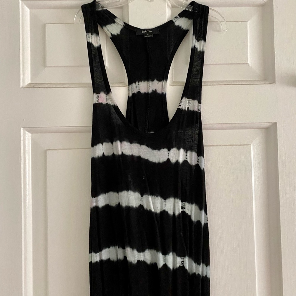 Black & White Swim Coverup